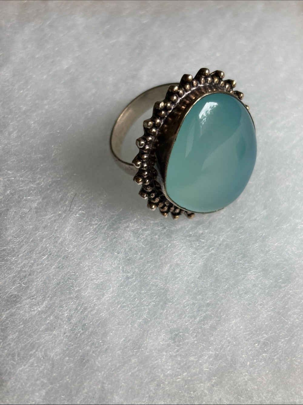 Silver ring 925 with stone